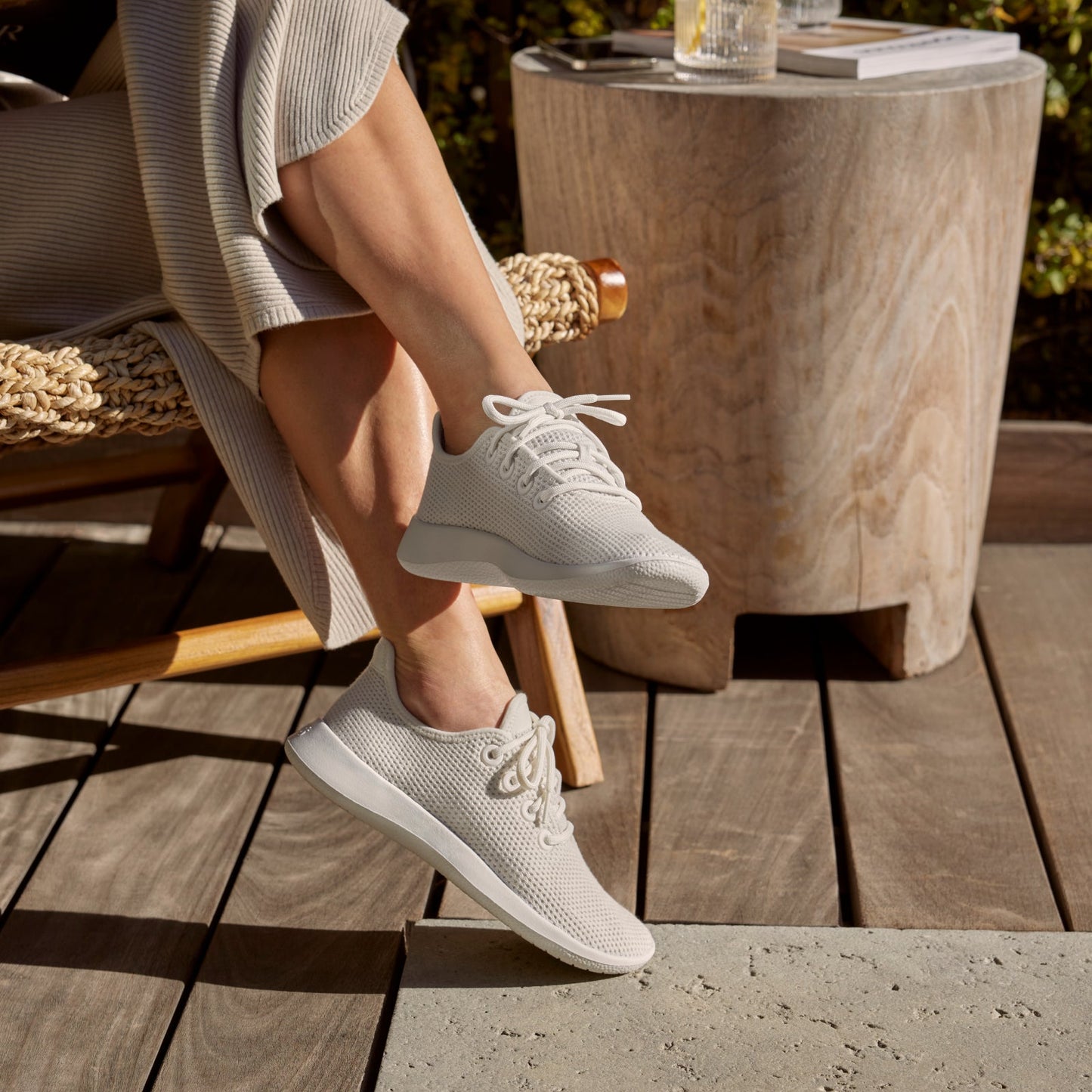 Women's Tree Runner - Kaikoura White (White Sole)
