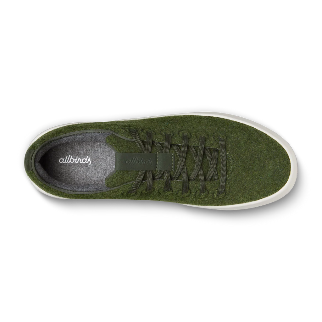 Men's Wool Cruiser - Forest Green (Natural White Sole)