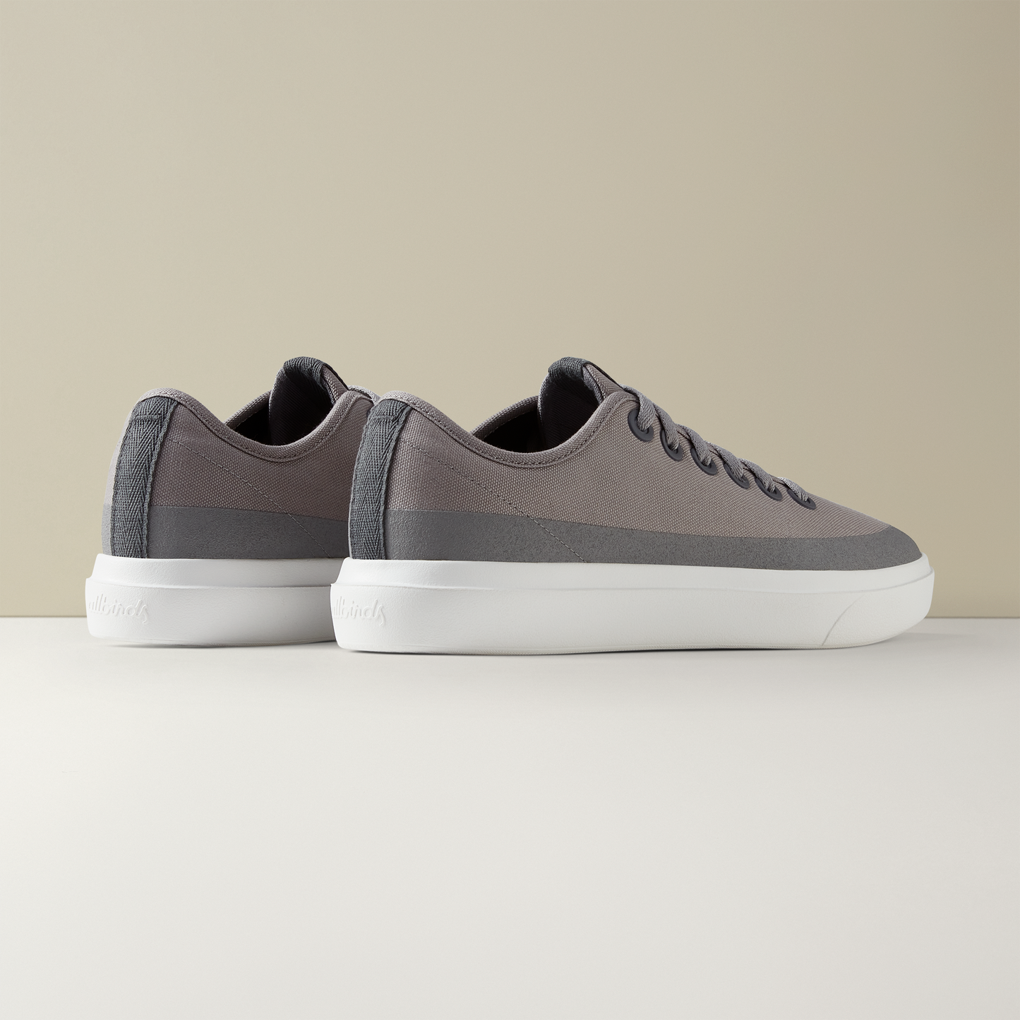 Men's Canvas Piper - Medium Grey (Light Grey Sole)