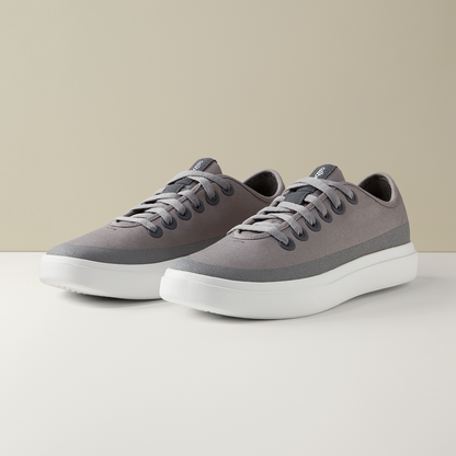 Men's Canvas Piper - Medium Grey (Light Grey Sole)