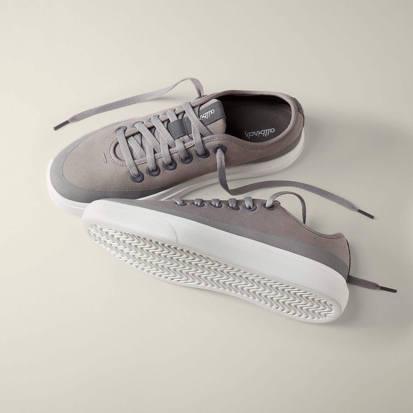 Men's Canvas Piper - Medium Grey (Light Grey Sole)