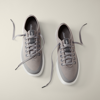 Men's Canvas Piper - Medium Grey (Light Grey Sole)