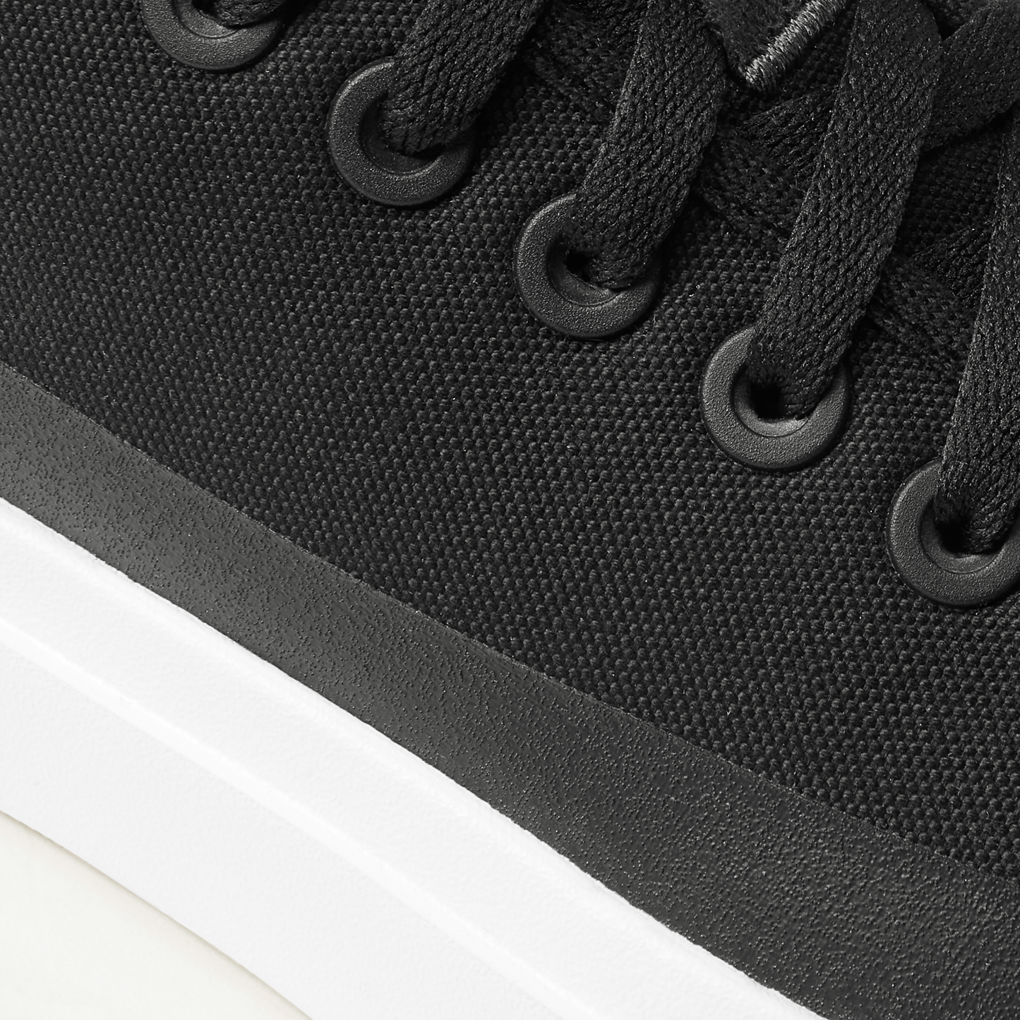 Men's Canvas Piper - Natural Black (Natural Black Sole)
