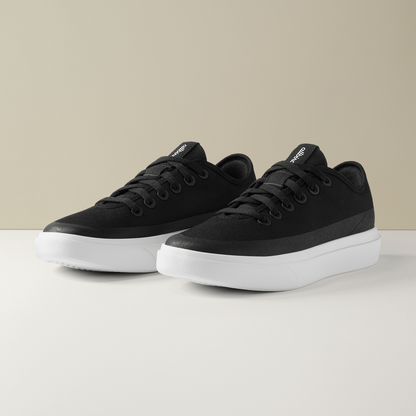 Women's Canvas Piper - Natural Black (Natural Black Sole)