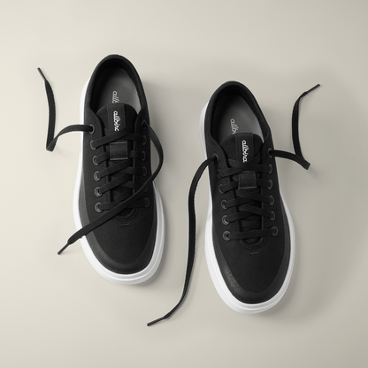 Women's Canvas Piper - Natural Black (Natural Black Sole)