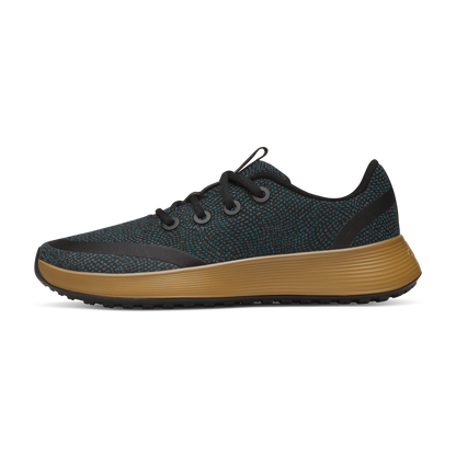 Men's Runner Protect - Natural Black/Chasm Teal (Stony Beige Sole)