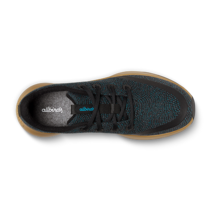 Men's Runner Protect - Natural Black/Chasm Teal (Stony Beige Sole)