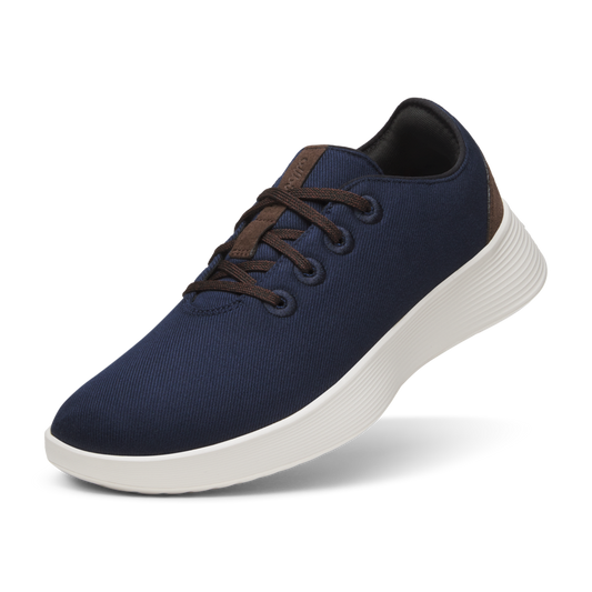 Men's Runner Go - Luxe - True Navy (Natural White Sole)