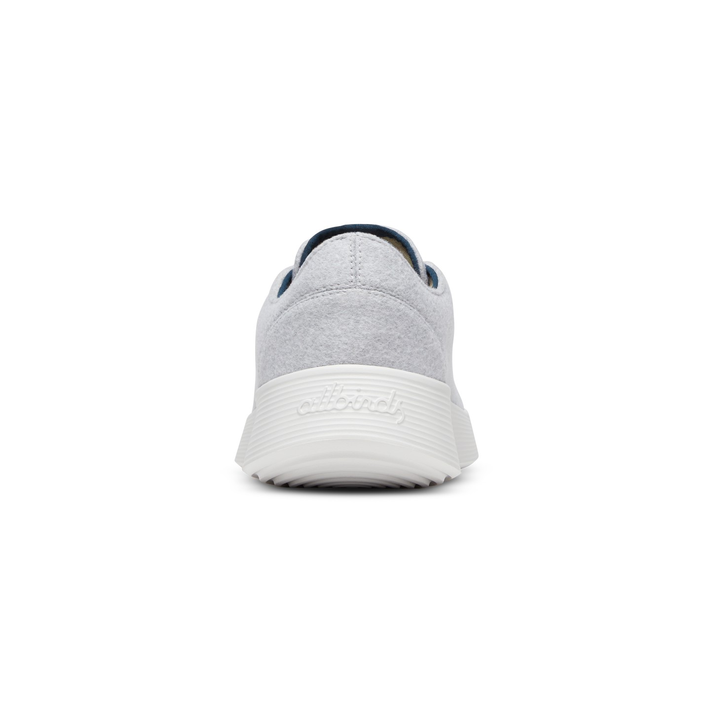 Women's Wool Runner Go - Light Grey/True Navy (Blizzard Sole)