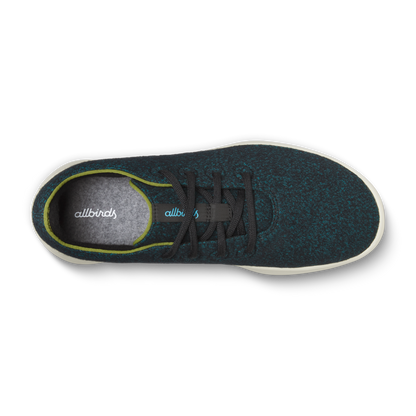 Men's Wool Runner Go - Chasm Teal/Natural Black (Stony Cream Sole)