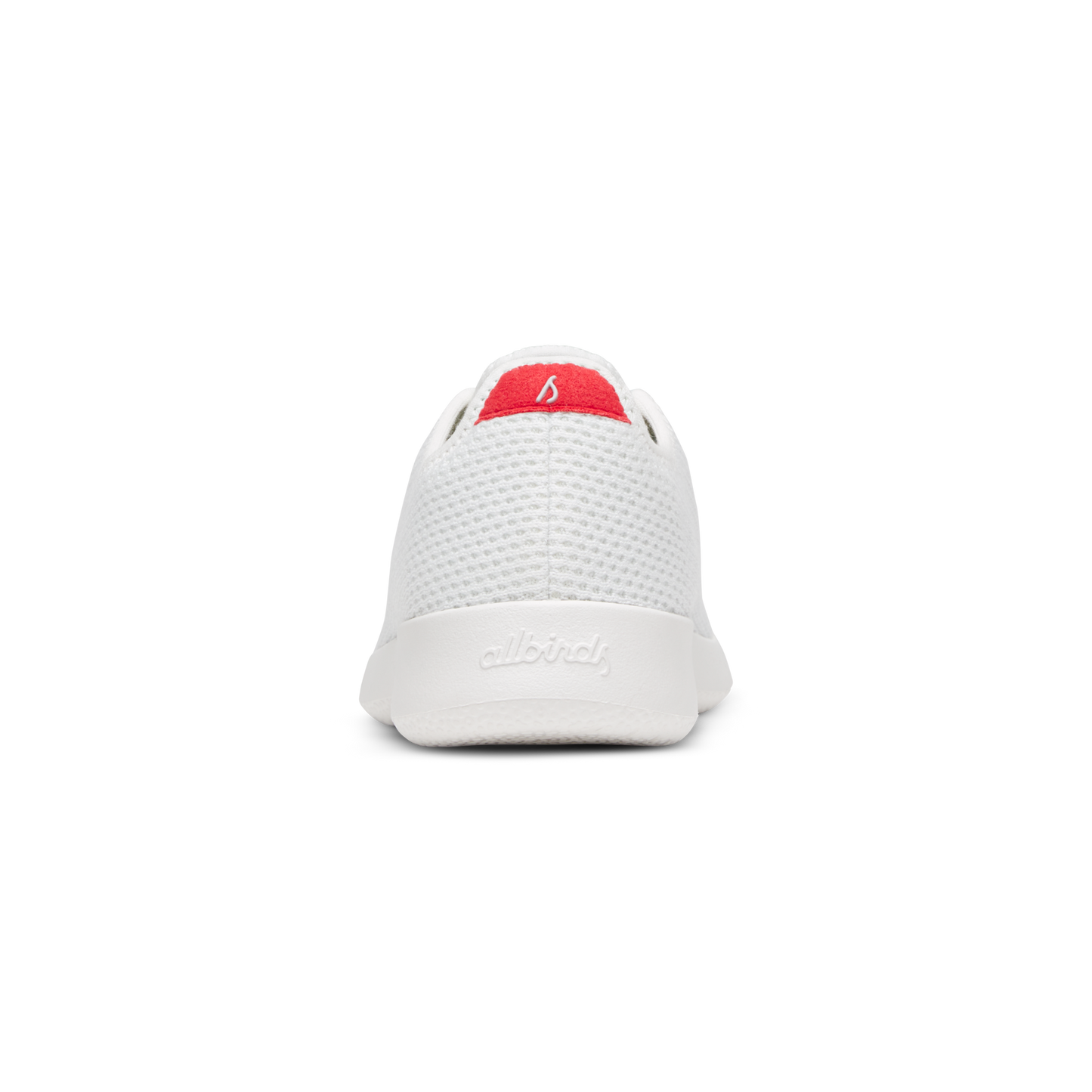 Men's Tree Runners - Blizzard/Bold Red (Blizzard Sole)