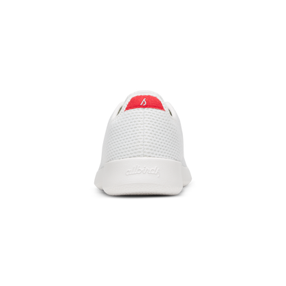 Men's Tree Runners - Blizzard/Bold Red (Blizzard Sole)