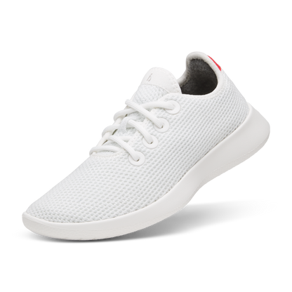 Women's Tree Runner - Blizzard/Bold Red (Blizzard Sole)