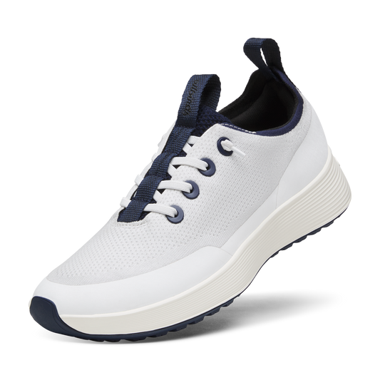 Women's Tree Runner Go - Utility - Blizzard/Deep Navy (Natural White Sole)