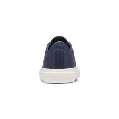 Men's Canvas Piper - Deep Navy (Natural White Sole)