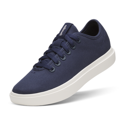 Men's Canvas Piper - Deep Navy (Natural White Sole)