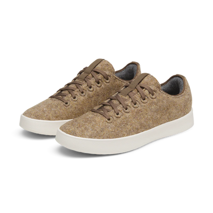 Women's Wool Cruiser - Dark Camel (Natural White Sole)