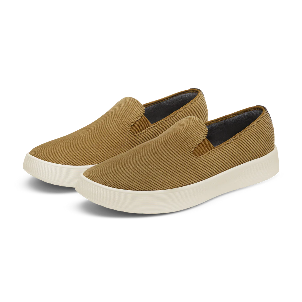Men's Cruiser Slip On Corduroy - Dark Tan (Stony Cream Sole)