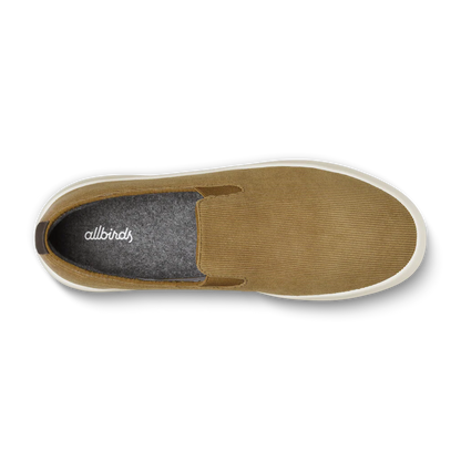 Men's Cruiser Slip On Corduroy - Dark Tan (Stony Cream Sole)