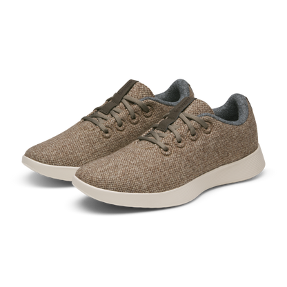 Women's Runner NZ Tweed - Weathered Brown (Weathered White Sole)
