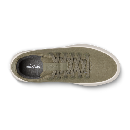 Men's Canvas Cruiser - Resilient Olive (Natural White Sole)