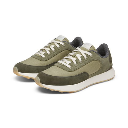 حذاء فارسيتي للرجال - لايت بيرنت أوليف (نعل أبيض باللون ناتشورال وايت)