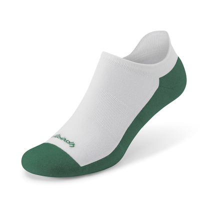 Anytime Ankle Sock - Blizzard (Verdant Green Sole)