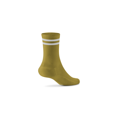 Anytime Crew Sock - Ochre (Blizzard Sole)