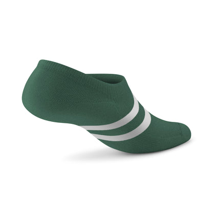 Anytime No Show Heel Grip Sock - Verdant Green (Blizzard Sole)
