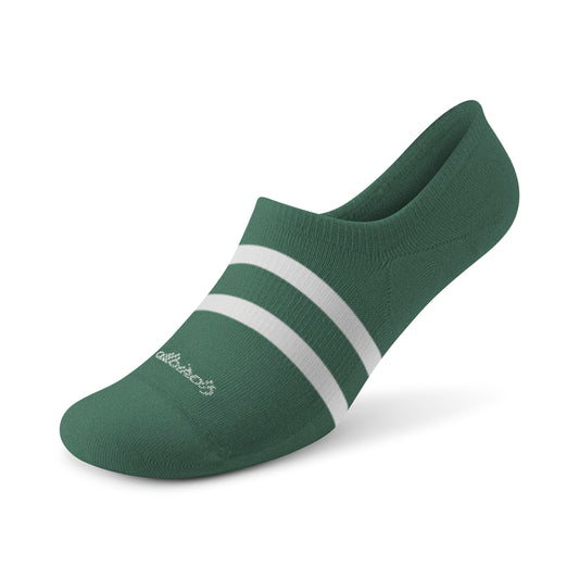 Anytime No Show Heel Grip Sock - Verdant Green (Blizzard Sole)