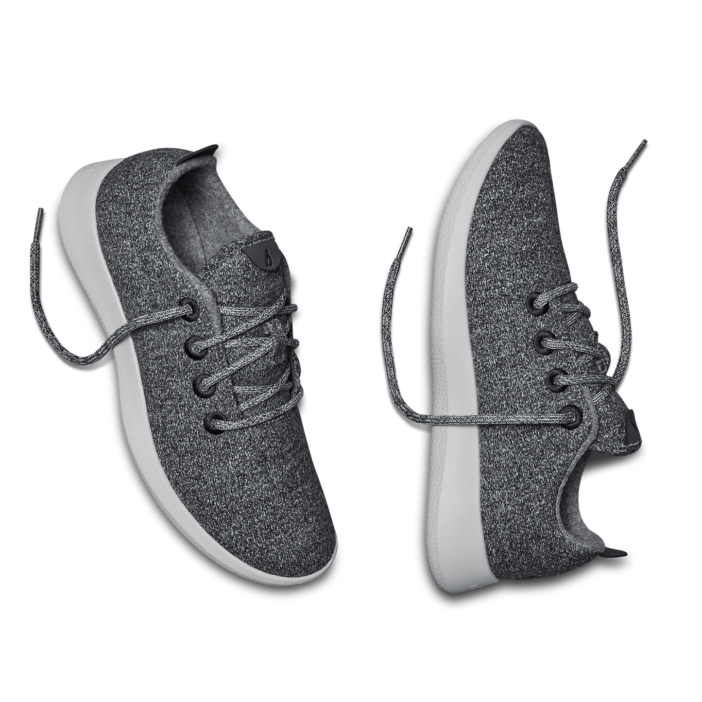 Men's Wool Runners - Natural Grey (Light Grey Sole)