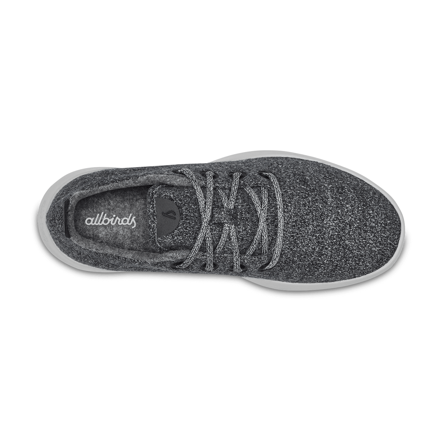 Men's Wool Runners - Natural Grey (Light Grey Sole)