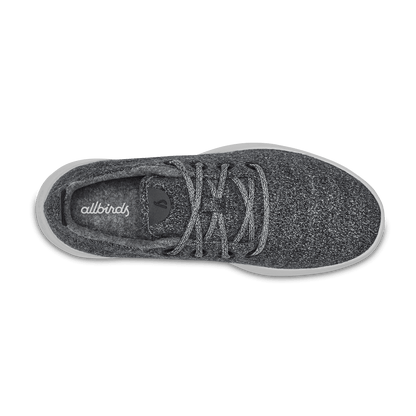 Men's Wool Runners - Natural Grey (Light Grey Sole)