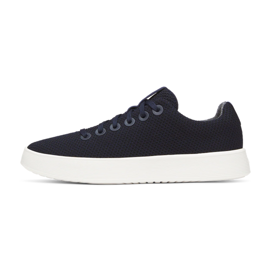 Men's Canvas Cruiser - Deep Navy Stripes (Blizzard Sole)
