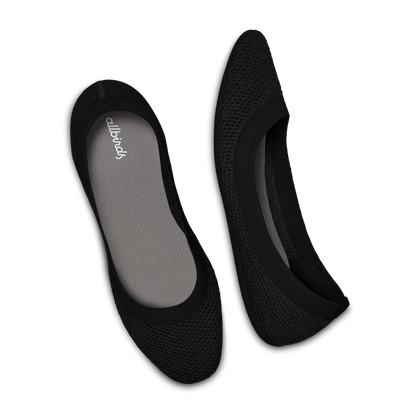 Women's Tree Breezer - Jet Black (Black Sole)