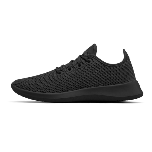 Women's Tree Runner - Jet Black (Black Sole)