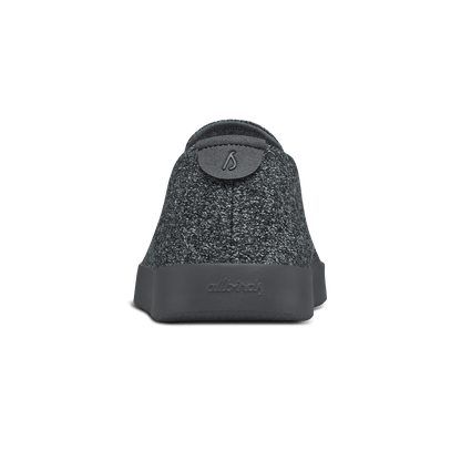 Women's Wool Loungers - Natural Grey (Dark Grey Sole)