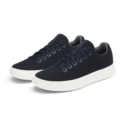 Women's Canvas Cruiser - Deep Navy Stripes (Blizzard Sole)